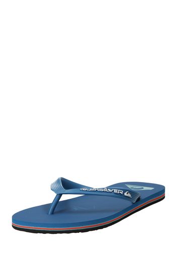 QUIKSILVER Infradito 'MOLOKAI'  blu cielo / argento