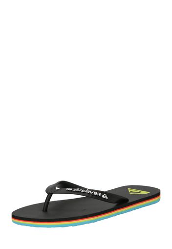 QUIKSILVER Infradito 'MOLOKAI'  nero / bianco