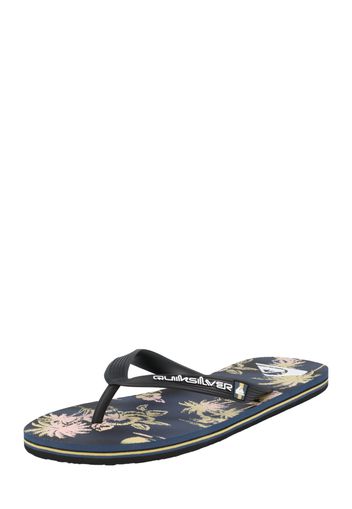 QUIKSILVER Infradito 'MOLOKAI'  nero / bianco