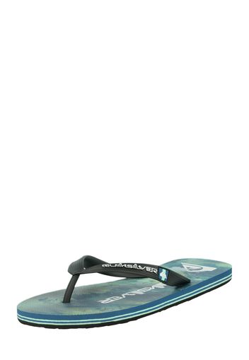 QUIKSILVER Infradito 'MOLOKAI MASSIVE'  blu notte / blu cielo / menta / bianco