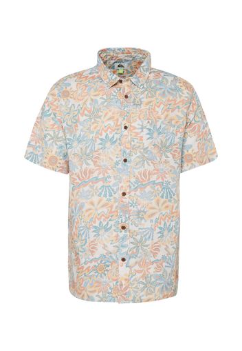 QUIKSILVER Camicia 'SURFADELICA'  blu chiaro / arancione chiaro / guscio d'uovo