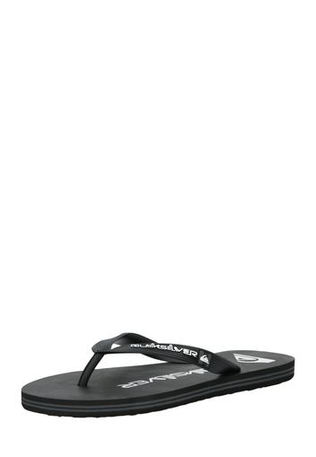 QUIKSILVER Infradito  nero / bianco