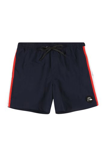 QUIKSILVER Pantaloncini da bagno  blu scuro / rosso