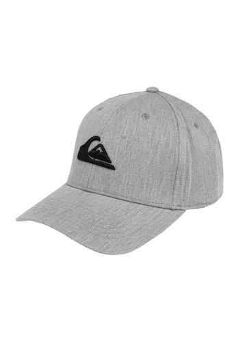 QUIKSILVER Cappello da baseball 'Decades'  grigio chiaro / nero