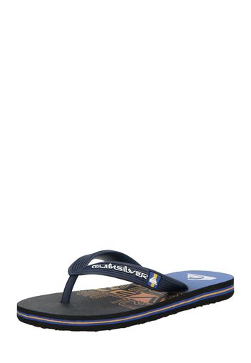 QUIKSILVER Scarpe da spiaggia / da bagno 'MOLOKAI'  nero / bianco