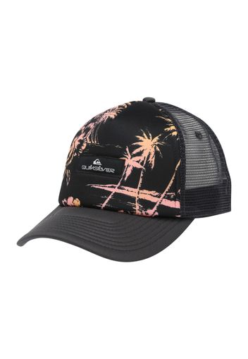 QUIKSILVER Cappello da baseball 'BUZZARD COOP'  antracite / albicocca / rosa