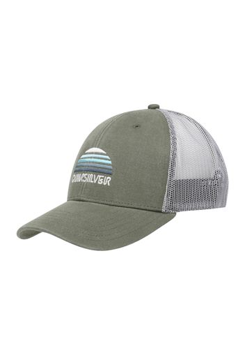 QUIKSILVER Cappello da baseball sportivo  acqua / blu scuro / cachi / bianco