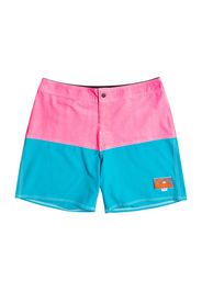 QUIKSILVER Pantaloncini sportivi da bagno  blu chiaro / rosa chiaro / nero