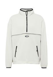 QUIKSILVER Giacca di pile 'SATURN'  grigio chiaro / nero