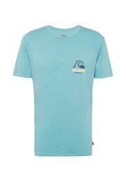 QUIKSILVER Maglietta  sabbia / navy / blu ciano