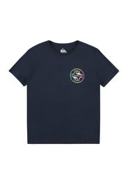 QUIKSILVER Maglia funzionale  navy / giallo chiaro / rosa chiaro / bianco