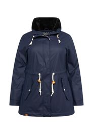 Ragwear Plus Parka invernale 'MONADIS'  navy / cognac / bianco