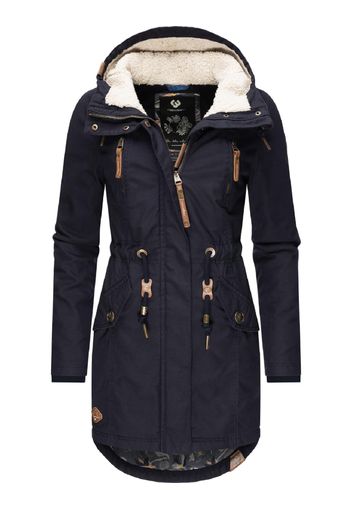 Ragwear Cappotto funzionale 'Elsie'  navy / marrone