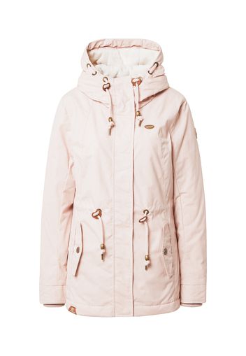 Ragwear Parka di mezza stagione 'Monadis'  rosa pastello / marrone