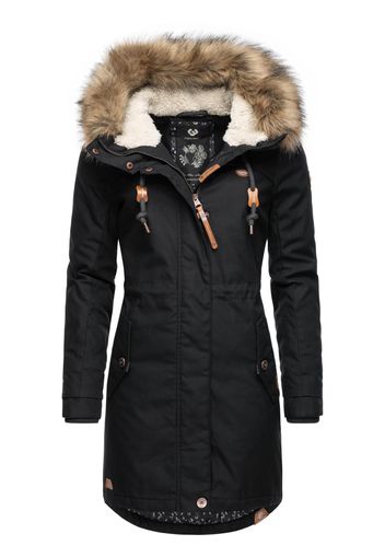 Ragwear Parka invernale 'Tawny'  marrone / nero / bianco