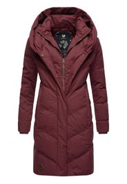 Ragwear Cappotto invernale 'Natalka'  rosso vino / nero / bianco