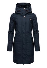 Ragwear Cappotto funzionale 'Jannisa'  navy / marrone / bianco