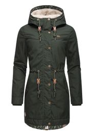 Ragwear Parka invernale 'Canny'  marrone chiaro / verde scuro