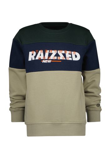 Raizzed Felpa 'NOTHAM'  navy / greige / abete / bianco