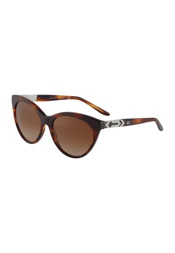 Ralph Lauren Occhiali da sole '0RL8195B'  marrone / argento