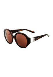 Ralph Lauren Occhiali da sole '0RL8188Q'  marrone / cognac / bianco