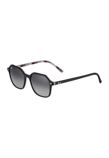 Ray-Ban Occhiali da sole 'JOHN'  borgogna / nero / grigio