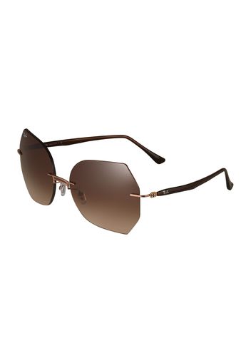 Ray-Ban Occhiali da sole '0RB8065'  marrone / oro rosé