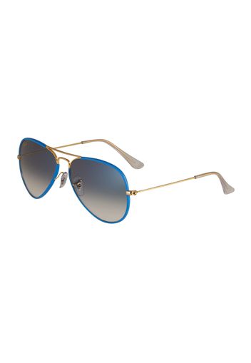 Ray-Ban Occhiali da sole '0RB3025JM'  blu chiaro / blu scuro / oro