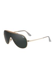 Ray-Ban Occhiali da sole 'WINGS'  oro / verde scuro