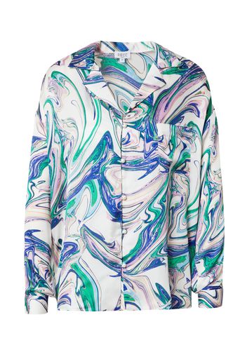 RECC Camicia da donna 'JADE'  bianco / blu / verde / rosa / albicocca