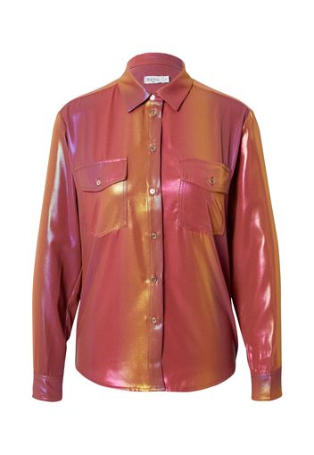 RECC Camicia da donna 'LYA'  oro / rosso / bacca