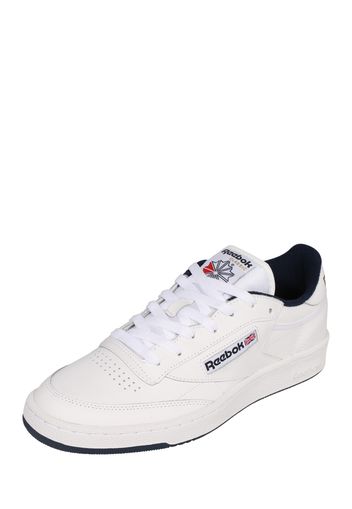 Reebok Classics Sneaker bassa 'CLUB C 85'  rosso / nero / bianco