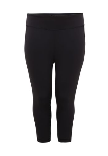 Reebok vermelho Sport Pantaloni sportivi  nero / bianco