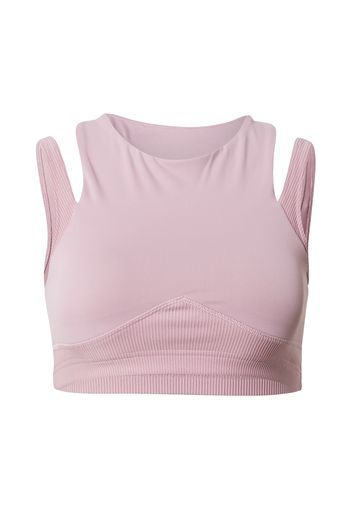 Reebok Sport Reggiseno sportivo 'Studio Layered'  lilla / bianco