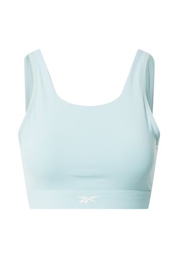 Reebok Sport Reggiseno sportivo  grigio / bianco