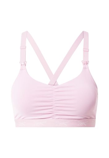 Reebok Sport Reggiseno sportivo  lilla / bianco