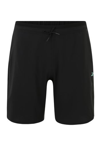 Reebok Sport Pantaloni sportivi  nero / turchese