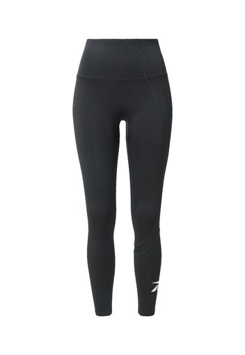 Reebok Sport Pantaloni sportivi 'Vector'  nero / bianco