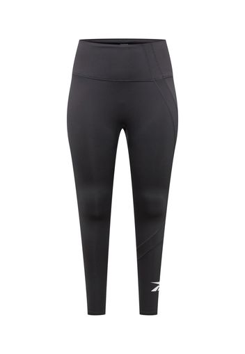 Reebok Sport Pantaloni sportivi 'WOR'  nero / bianco