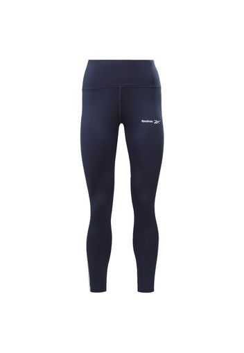 Reebok Sport Pantaloni sportivi 'Identity Energy'  navy / bianco