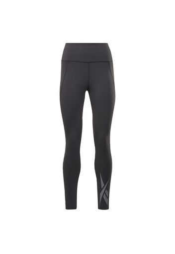 Reebok Sport Pantaloni sportivi  grigio fumo / nero