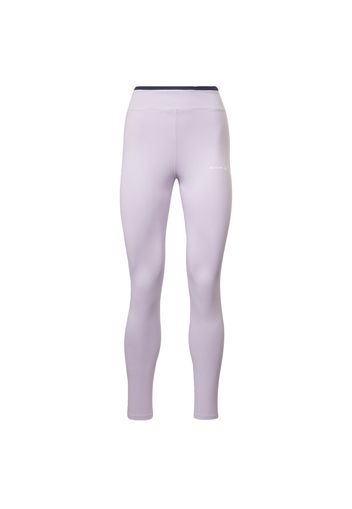 Reebok Sport Pantaloni sportivi  sambuco / nero / bianco