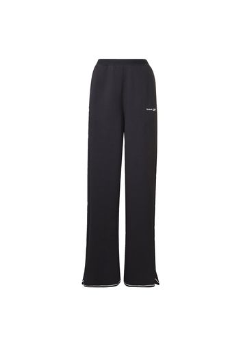 Reebok Sport Pantaloni sportivi  nero / bianco