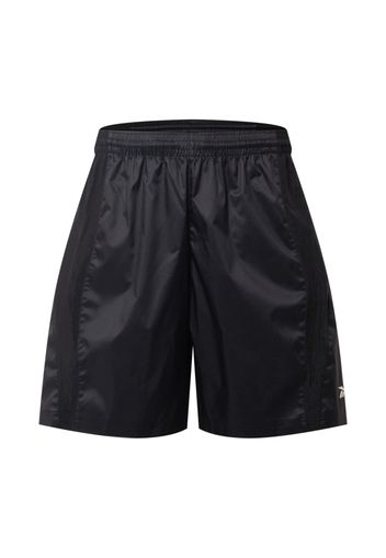 Reebok Sport Pantaloni sportivi  nero / bianco