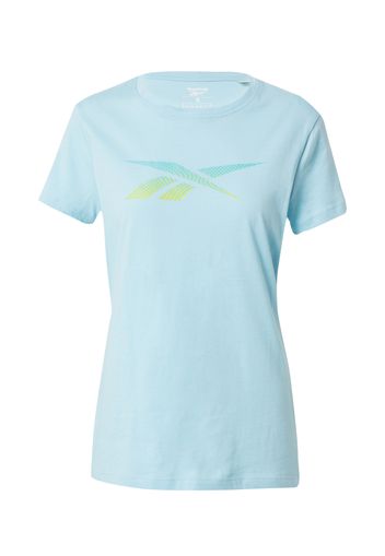 Reebok Sport Maglia funzionale 'Vector'  blu chiaro / limone