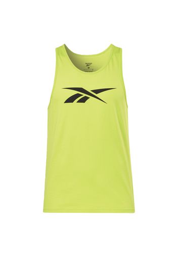 Reebok Sport Maglia funzionale 'Vector'  limone / nero