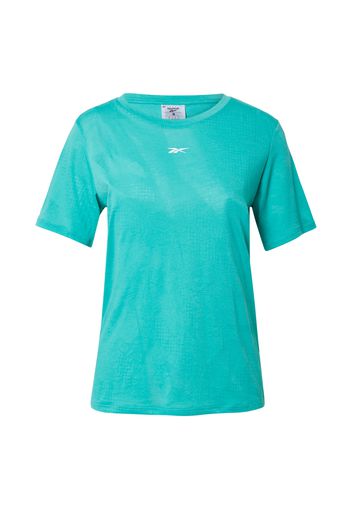 Reebok Sport Maglia funzionale 'Burnout'  giada / bianco