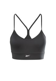 Reebok Sport Reggiseno sportivo  nero / bianco