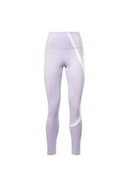 Reebok Sport Pantaloni sportivi 'Vector'  lilla pastello / bianco