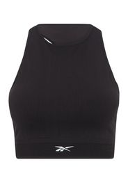 Reebok Sport Top sportivo  nero / bianco